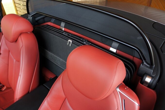  Roadtrip Luggage Mercedes Benz SL R230 (My 2003-2012) Rear  Shelf Bag Leatherette Trim : Everything Else