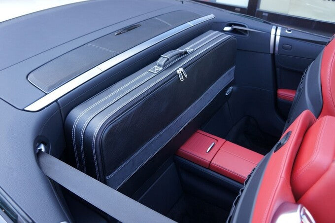  Roadtrip Luggage Mercedes Benz SL R230 (My 2003-2012) Rear  Shelf Bag Leatherette Trim : Everything Else