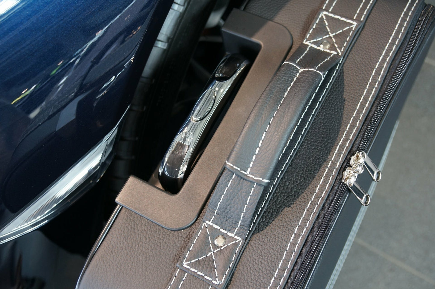 Porsche 911 (991) Roadster Bag Front Trunk (Frunk) Luggage Set 3pc - Full Leather