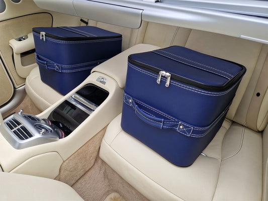 Luggage Roadster bag Back Seat Set Luxury Hand made compatible with Rolls Royce Dawn