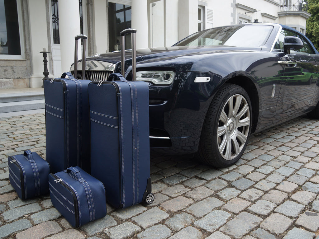 Luggage Roadster bag Set Luxury Hand made compatible with Rolls Royce Dawn