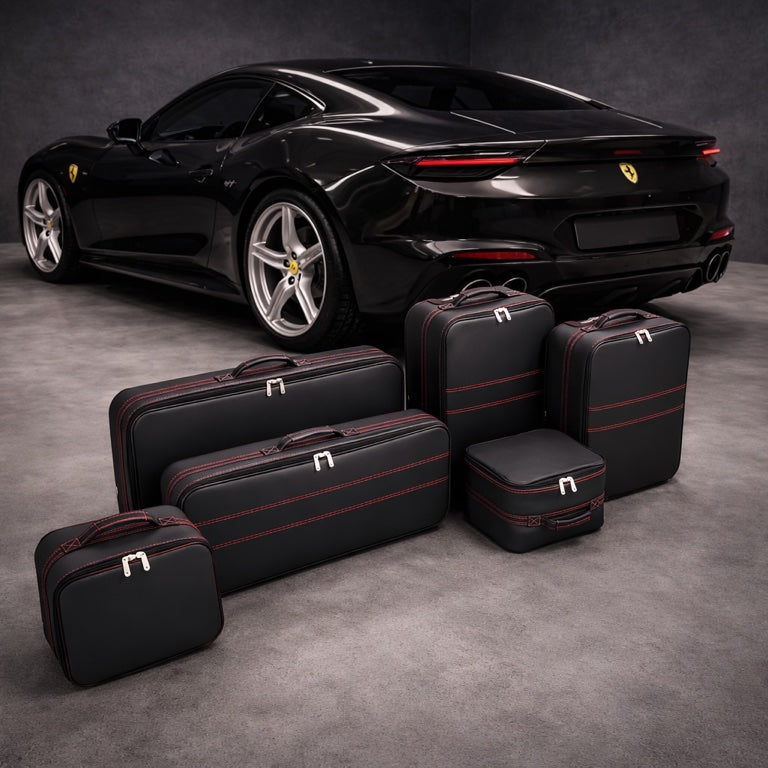 Ferrari Amalfi Coupe Luggage Roadster bag Baggage Case Interior and Boot Trunk Set 6PCS
