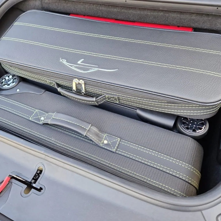 Porsche Cayman 718 Roadster bag Luggage Case Front Trunk 3pc Set