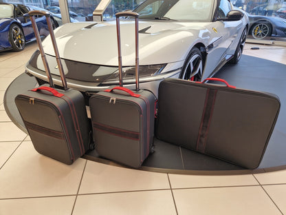 Ferrari 12Cilindri Luggage Roadster bag Baggage Case Boot Trunk Set 3PCS