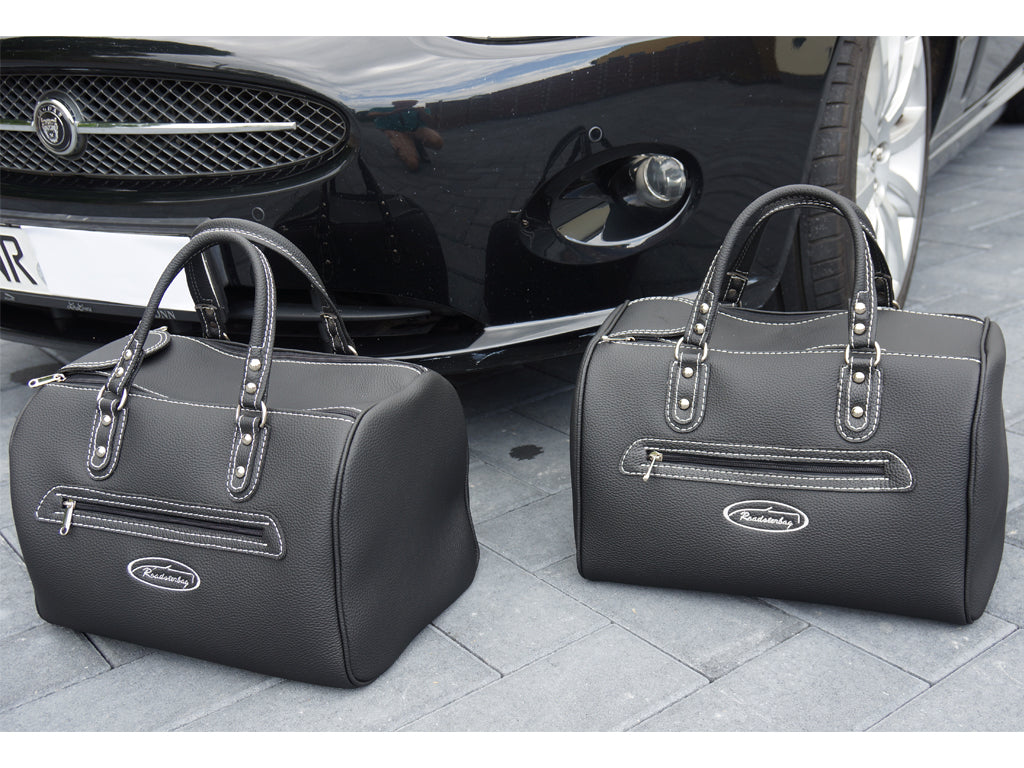 Jaguar XK XKR Coupe Cabriolet Roadster bag Back Seat Bag Set 2pcs