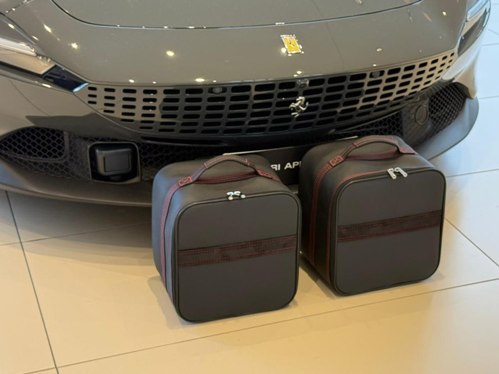 Ferrari Roma Spider Luggage Roadster bag Baggage Case Interior Set 2PCS