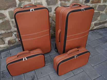 Bentley Bentayga Luxury Handmade Luggage Bag Set Natur