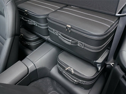 Porsche 911 996 997 Back seat Luggage Set 4pcs Full Leather