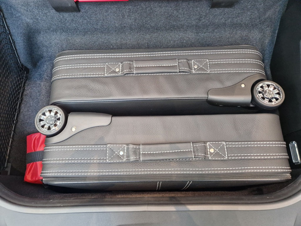 Porsche 911 991 992 all wheel drive 4S Turbo Roadster bag Luggage Case Set from 2015 Full Leather