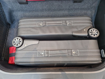 Porsche 911 991 992 all wheel drive 4S Turbo Roadster bag Luggage Case Set from 2015 Full Leather
