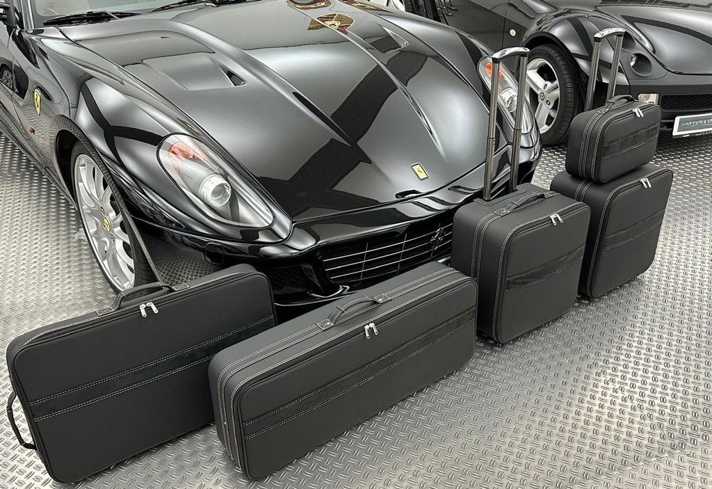Ferrari 599 GTB Luggage Roadster bag Set 5pcs Boot Trunk and Interior