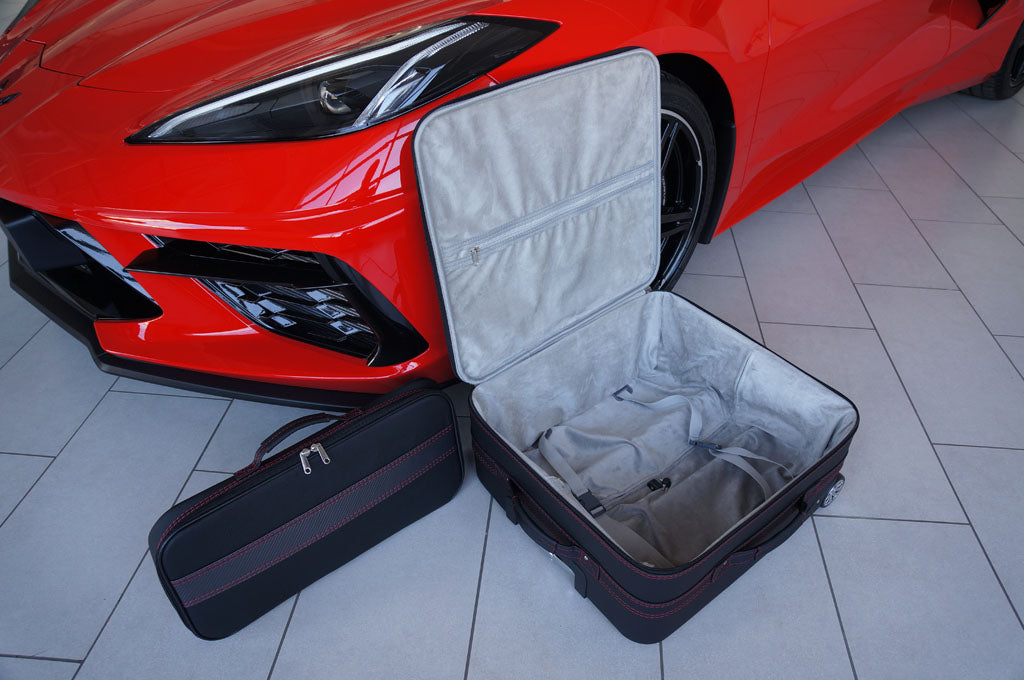 Chevrolet Corvette C8 Front Trunk Roadster bag Luggage Case Set 2pcs USA and EU models