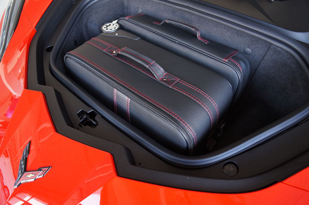 Chevrolet Corvette C8 Front Trunk Roadster bag Luggage Case Set 2pcs USA and EU models