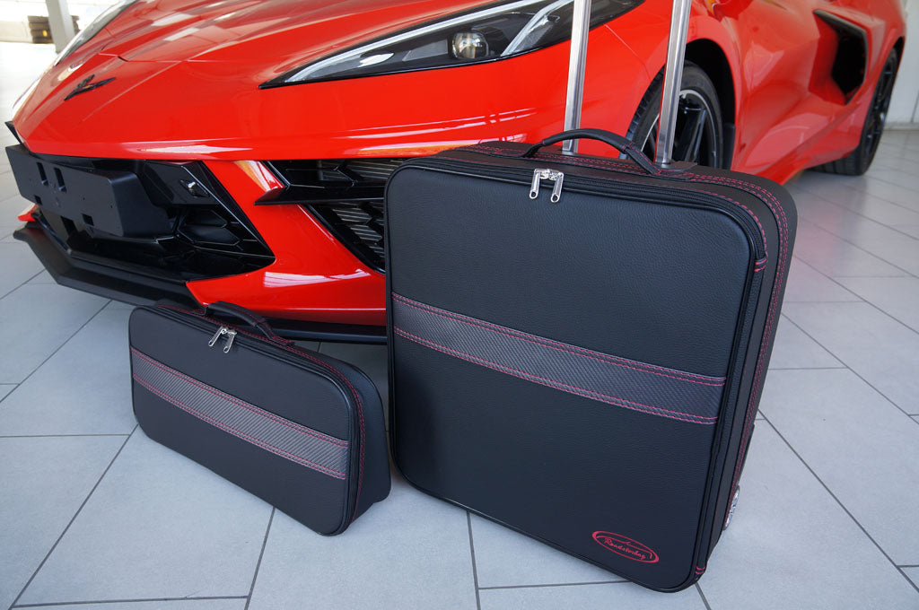 Chevrolet Corvette C8 Front Trunk Roadster bag Luggage Case Set 2pcs USA and EU models