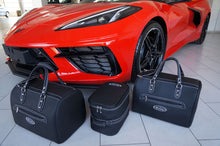 Indlæs billede til gallerivisning Chevrolet Corvette C8 Rear Trunk Roadster bag Luggage Case Set 2pcs EU models only