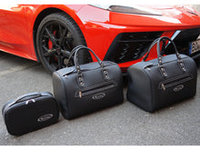 Charger l&#39;image dans la galerie, Chevrolet Corvette C8 Rear Trunk Roadster bag Luggage Case Set 2pcs EU models only