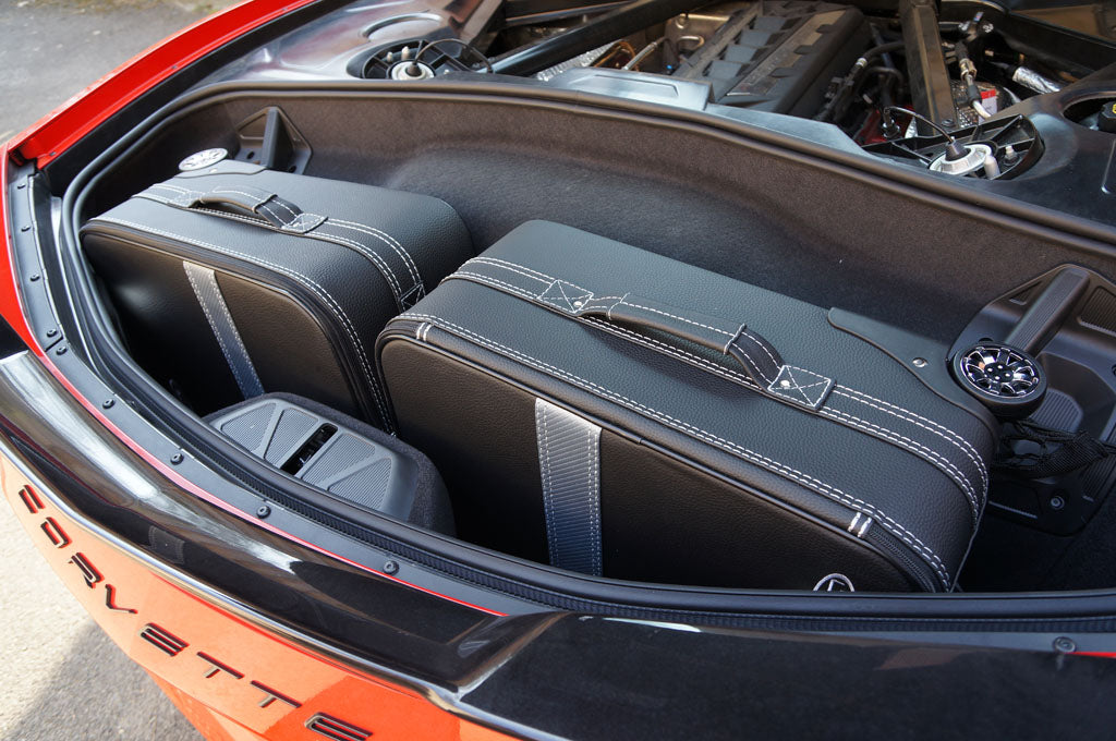 Chevrolet Corvette C8 Rear Trunk Roadster bag Luggage Case Set 2pcs USA ...