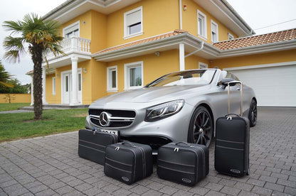 Mercedes S Class Cabriolet C217 Roadsterbag Luggage Bag Set Models without Mercedes Sound System 4PC