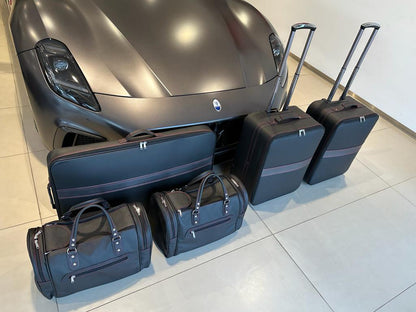 Maserati GranTurismo Luggage Baggage Roadster bag Set 5pcs Models from 2023 onwards