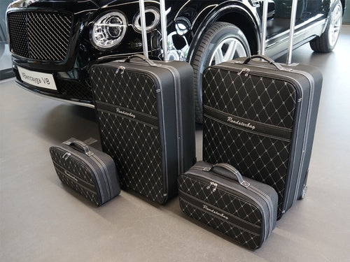 Bentley Bentayga Luxury Handmade Luggage Bag Set