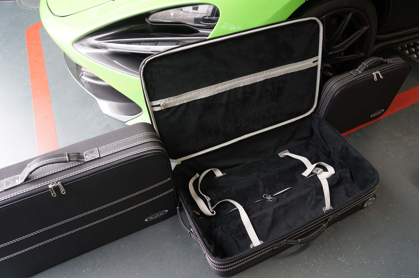 McLaren GT Luggage Front Trunk Roadster Bag Set 2pc Set