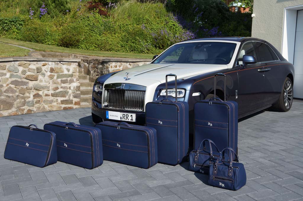 Luggage Roadster bag Set Luxury Hand made compatible with Rolls Royce Ghost