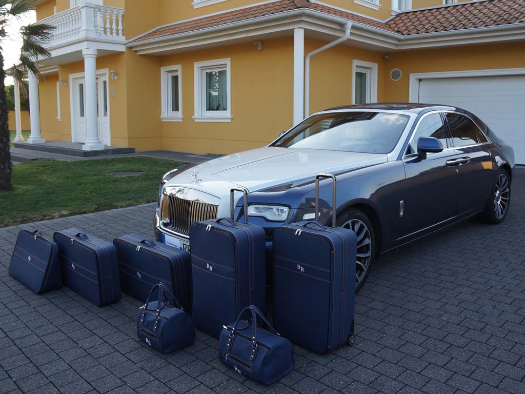 Luggage Roadster bag Set Luxury Hand made compatible with Rolls Royce Ghost