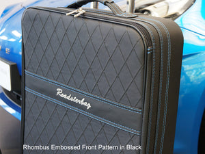 Maserati GranCabrio Luggage Baggage Roadster bags Back Seat Set 2pcs