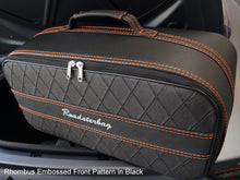 Cargar imagen en el visor de la galería, Porsche 911 992 Coupe Rear shelf Roadster bag Luggage Baggage Case Full Leather