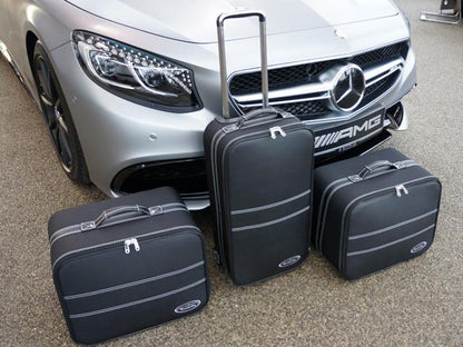 Mercedes S Class Cabriolet C217 Roadsterbag Luggage Bag Set Models with Mercedes Sound System