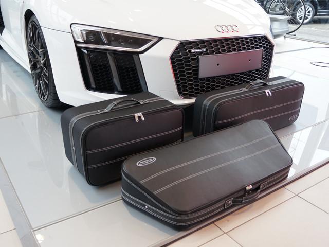 Audi R8 Coupe Roadster bag Luggage Baggage Case Set - models from 2015