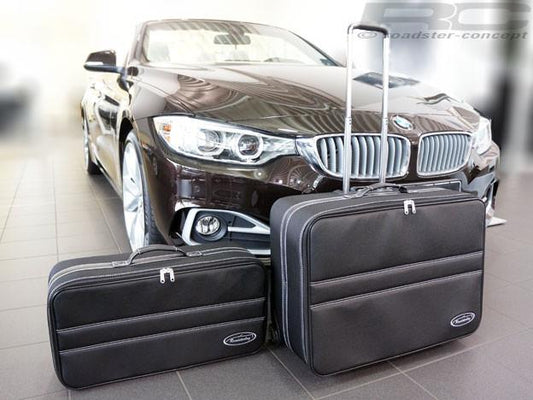 Roadster bag Suitcase Set compatible with BMW F33 F83 4 Series Convertible Cabriolet