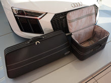 Cargar imagen en el visor de la galería, Audi R8 Spyder Roadster bag Luggage Baggage Case Set - models UNTIL 2015 only