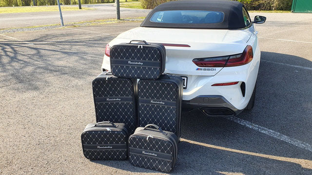 Roadster bag Suitcase Set compatible with BMW 8 Series Convertible Cabriolet (G14)