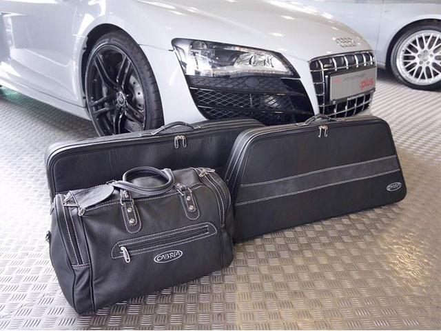 Audi R8 Coupe Roadster bag Luggage Baggage Case Set - models UNTIL 2015   High end upgrades at an affordable price in the United Kingdom from a  company with over 20 years of expertise