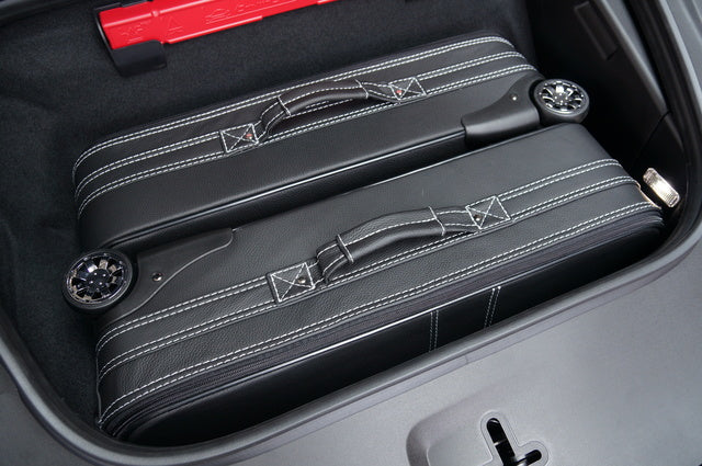 Porsche 911 992 Front Trunk Complete Leather Roadster bag Luggage Case Set