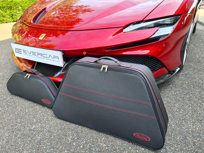 Ferrari SF90 Luggage Roadster bag Set Front Trunk 2PCS