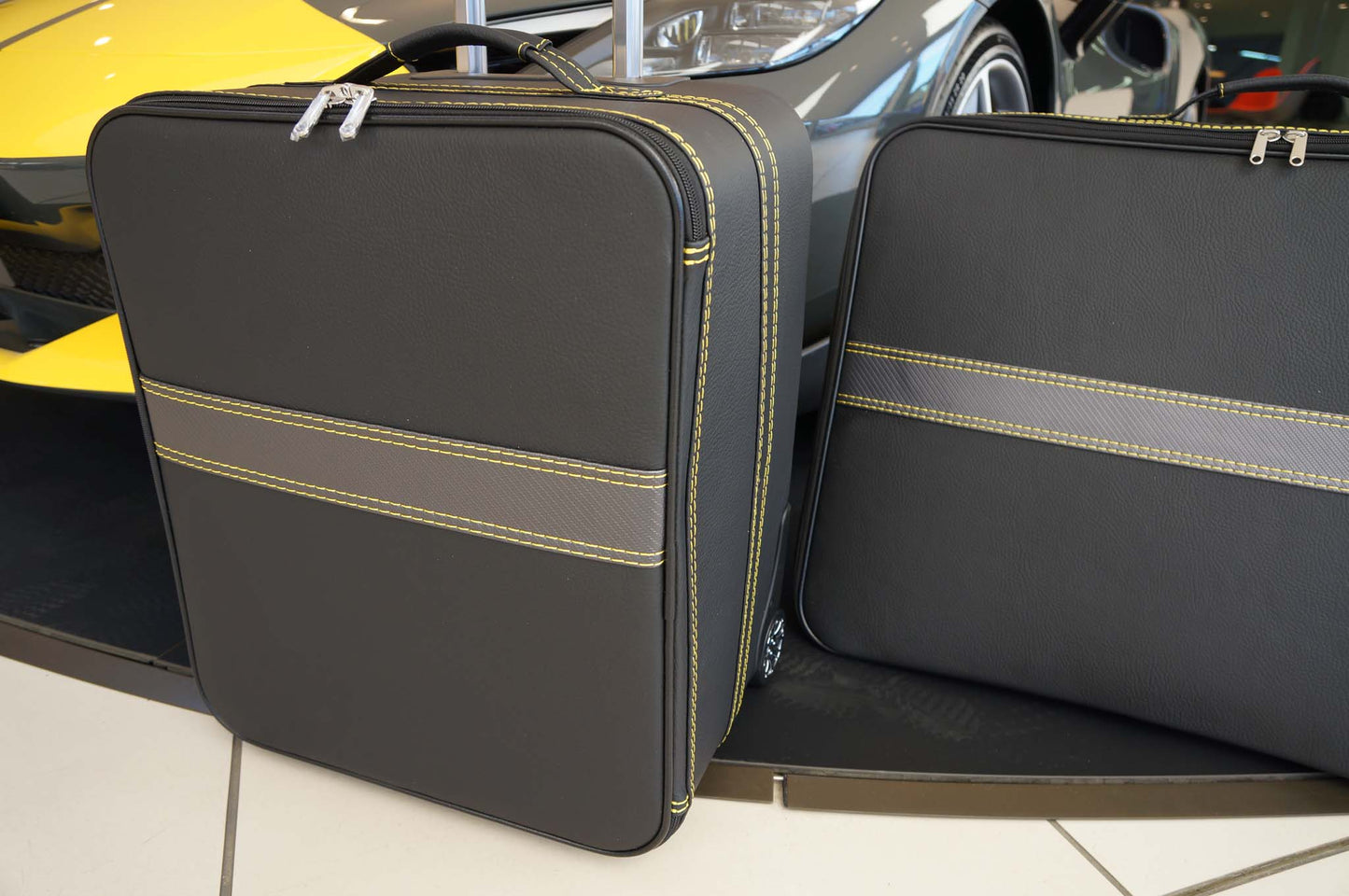 Ferrari 296 GTB GTS Front Trunk Luggage Baggage Bag Case Set Roadster bag 2pcs