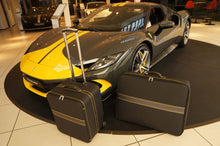 Carregar imagem no visualizador da galeria, Ferrari 296 GTB GTS Front Trunk Luggage Baggage Bag Case Set Roadster bag 2pcs