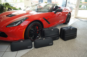 Chevrolet Corvette C7 Convertible Roadster bag Luggage Baggage Case Set