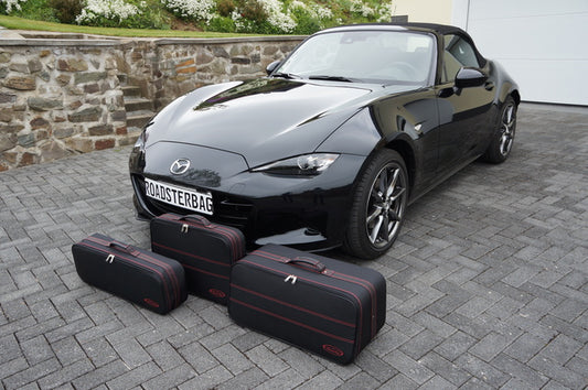 Mazda MX-5 ND + RF with Red seam Roadster bag Luggage case set