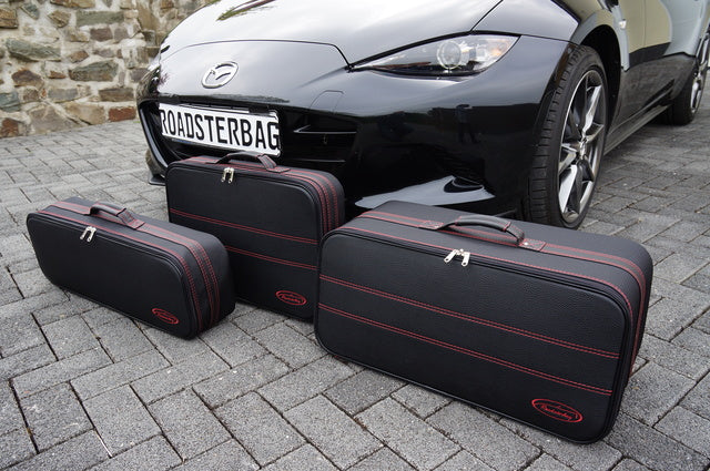 Mazda MX-5 ND + RF with Red seam Roadster bag Luggage case set