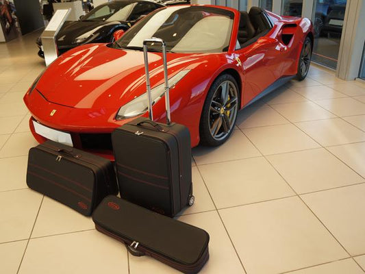 Ferrari 488 Spider Luggage Roadster bag Baggage Case Set