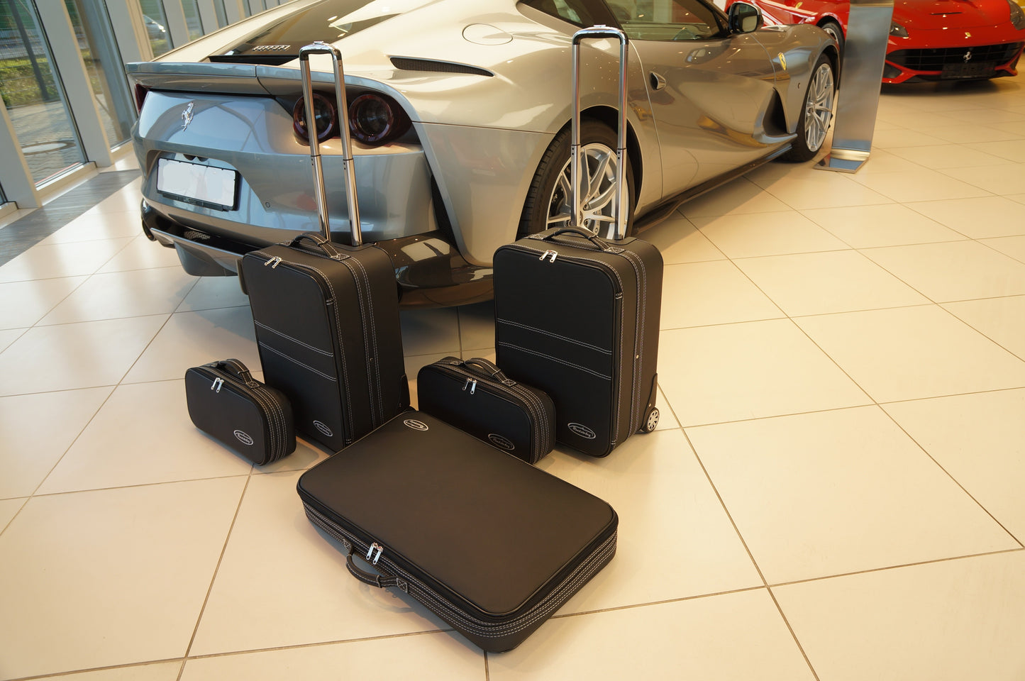 Ferrari 812 Superfast Luggage Baggage Roadster bag Case Set