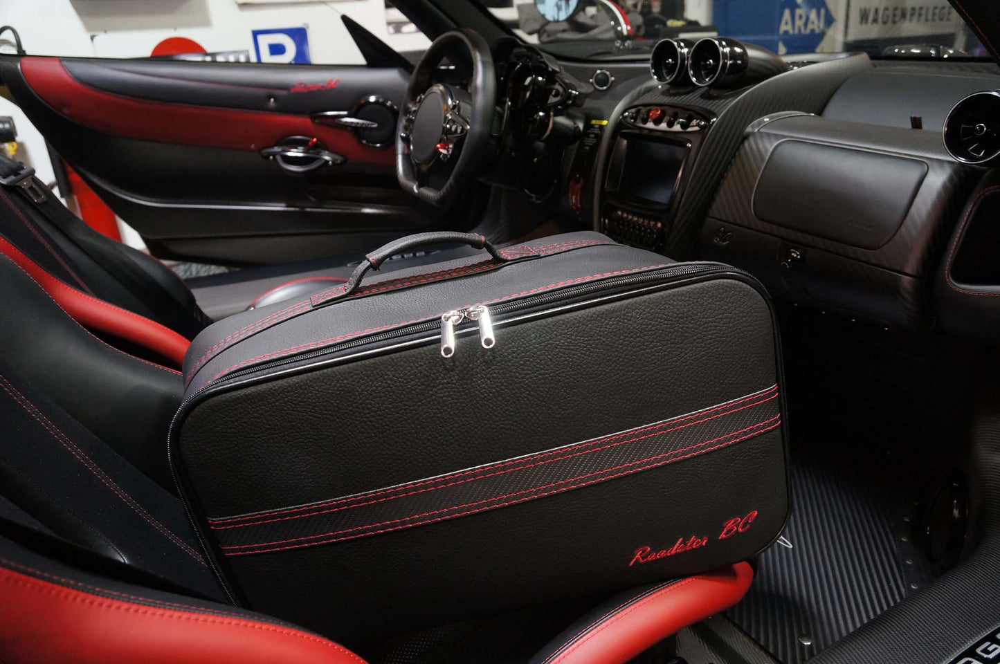 Luggage Roadster bag Set compatible with Pagani Huayra