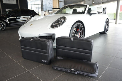 Porsche 911 991 992 all wheel drive 4S Turbo Roadster bag Luggage Case Set from 2015